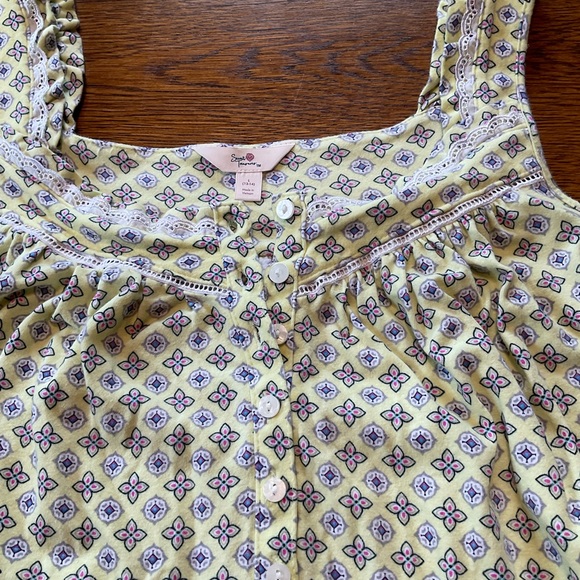 Sale 2 for $8 Secret Treasures Sleeveless Square Neckline Nightgown - Picture 7 of 13